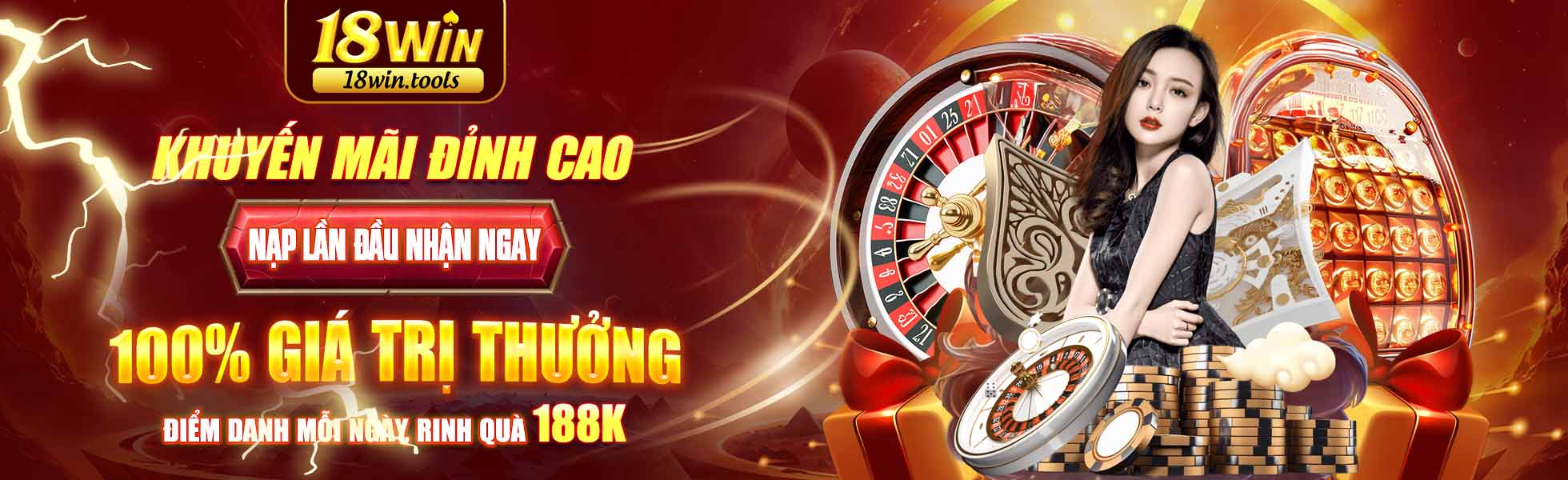 18win banner khuyến mãi